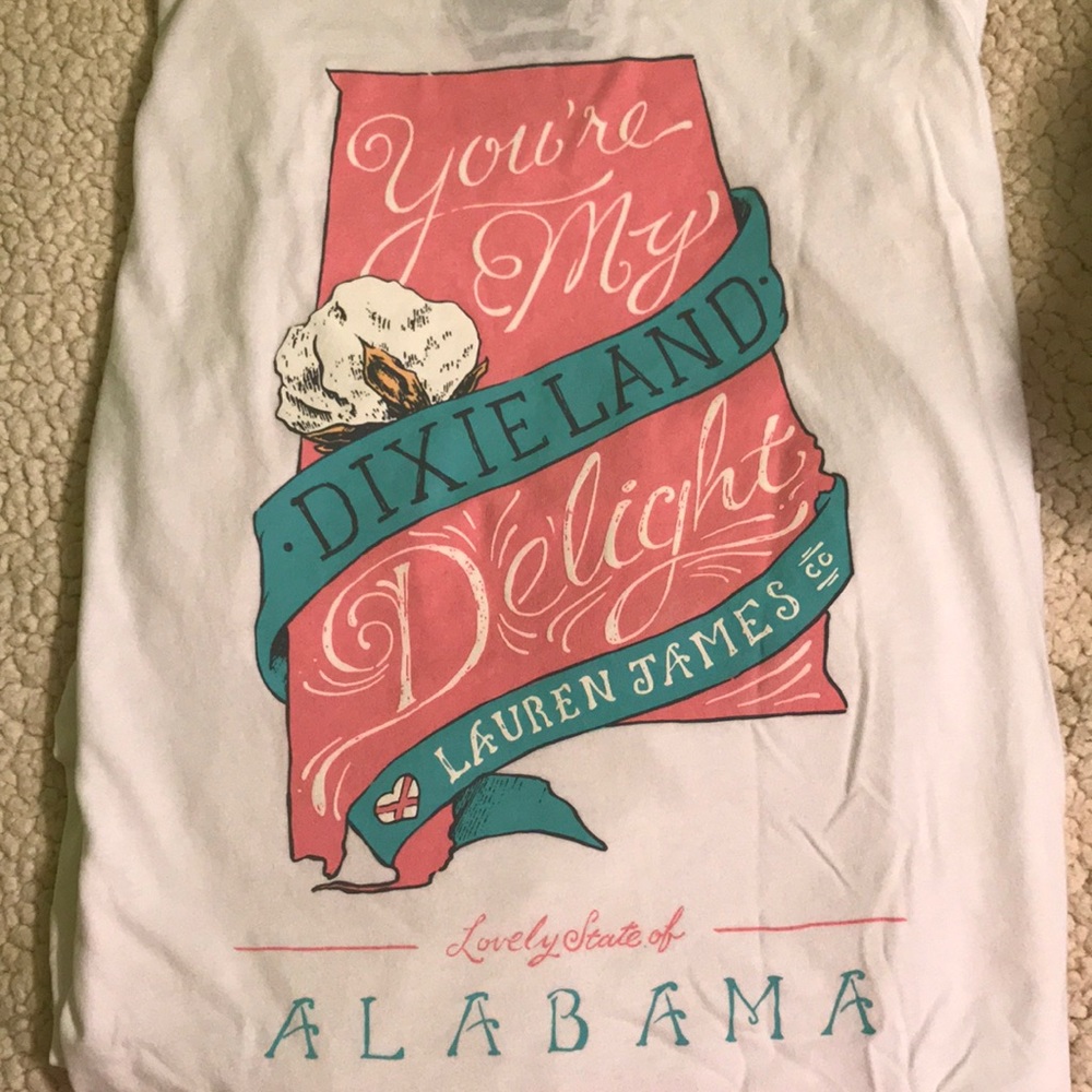 Lovely State Alabama Lauren James Long Sleeve Tee